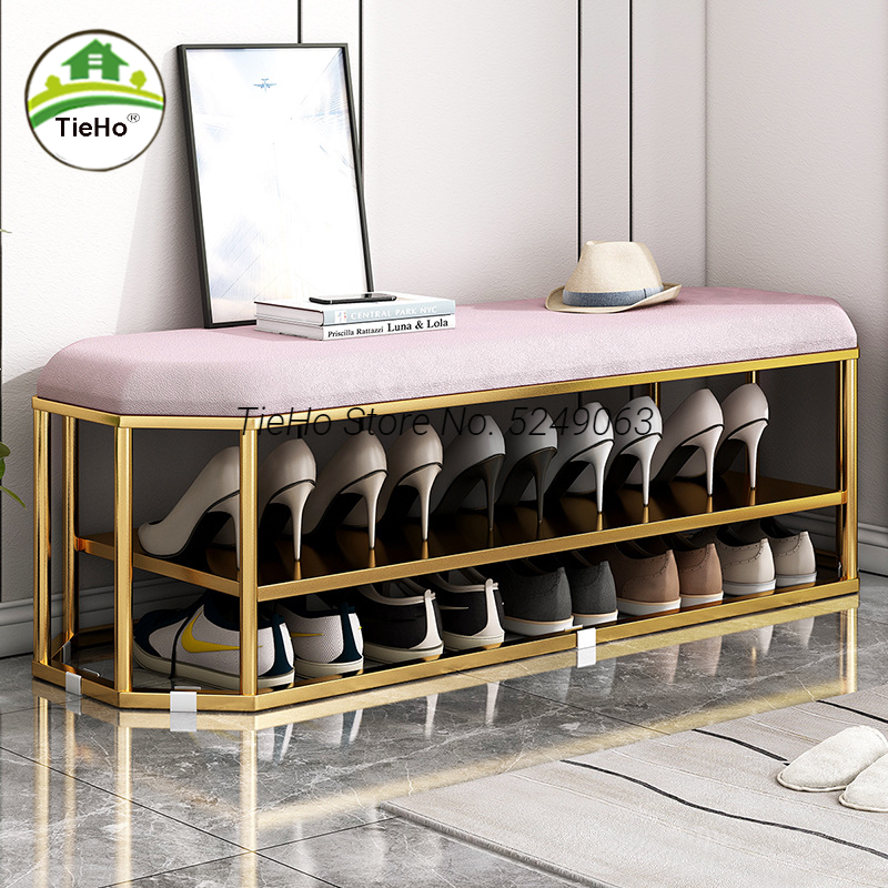 Luxury Bags Entry - Changing Shoe Stool Household Shoe Cabinet