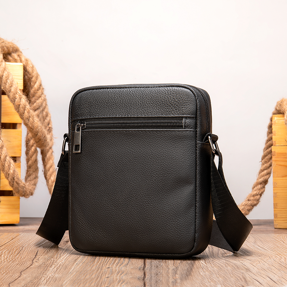 Key Holder Leather Pouch - Westal Genuine Leather Men's Shoulder Bags