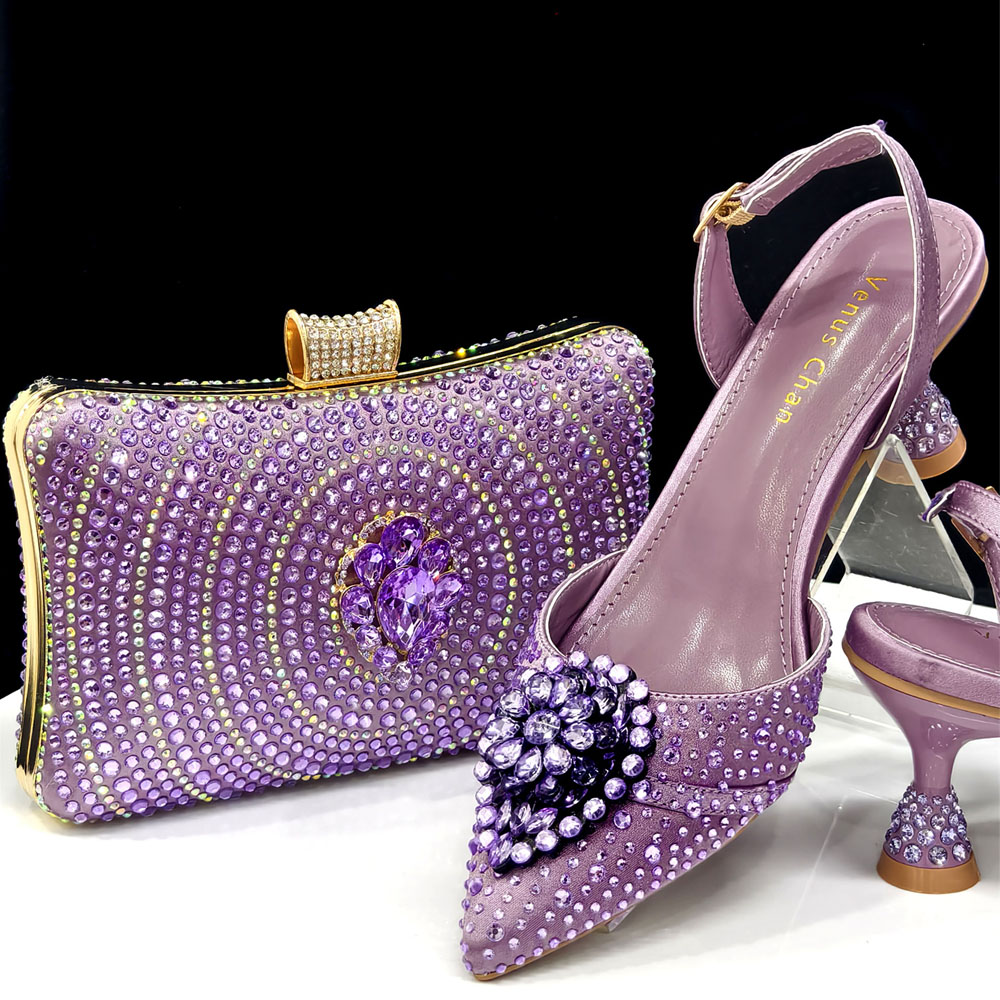 Luxury Bags Women - Venus Chan 2025 Italian Luxury Rhinestone