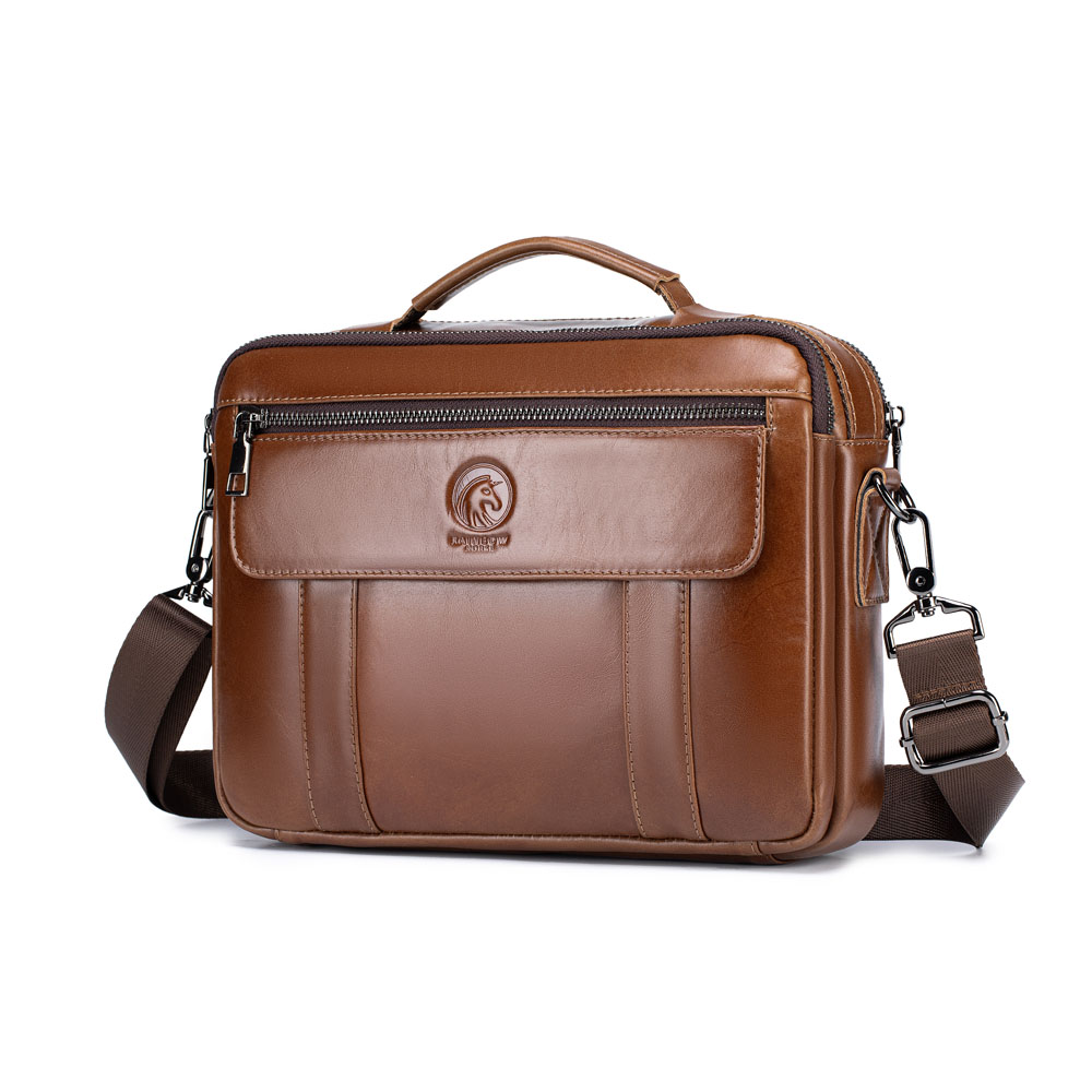 New men's mini crossbody bag,  - Key Holder Leather Pouch avaliação e preço