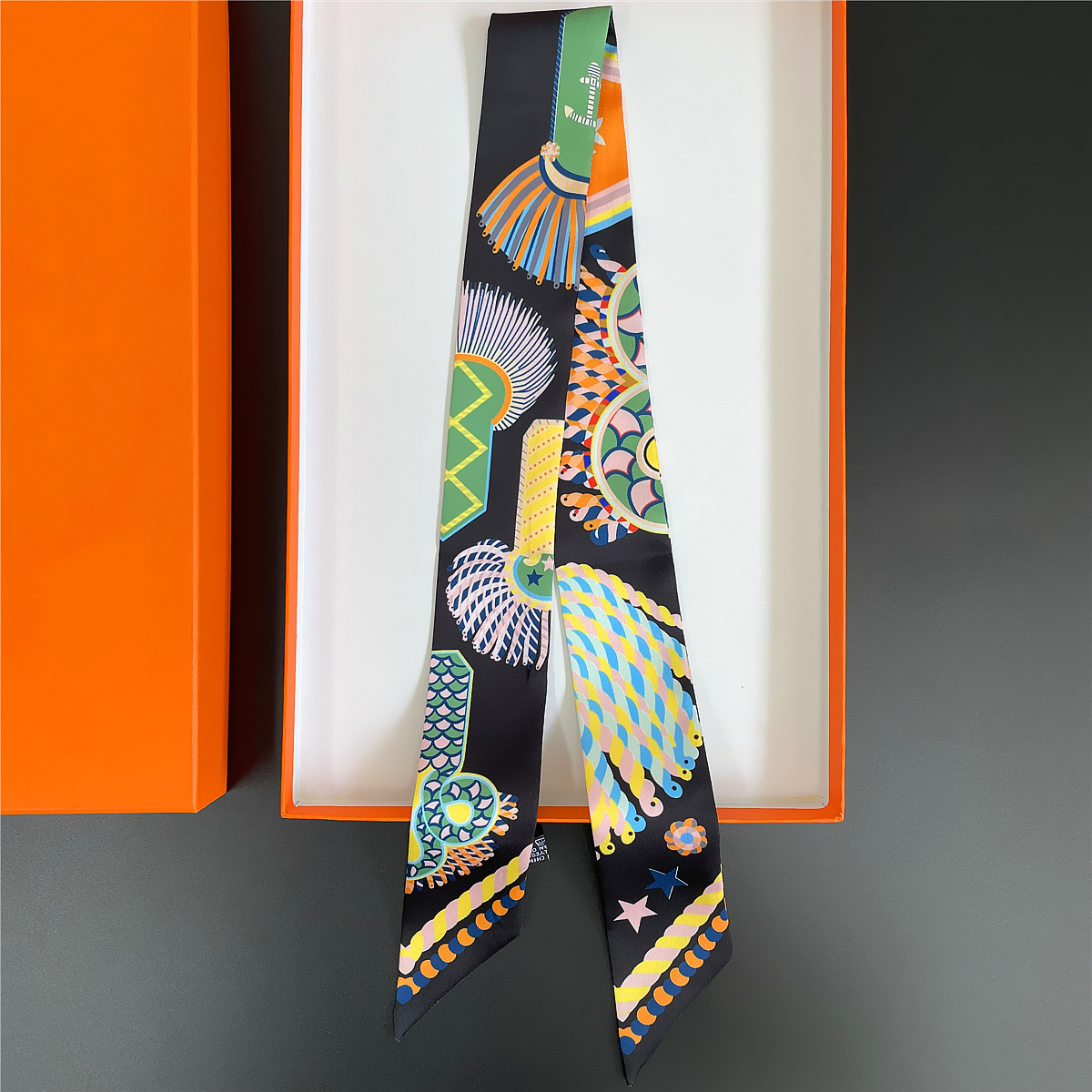 Brand Design Twill 100% Silk S - Luxury Bags Women avaliação e preço