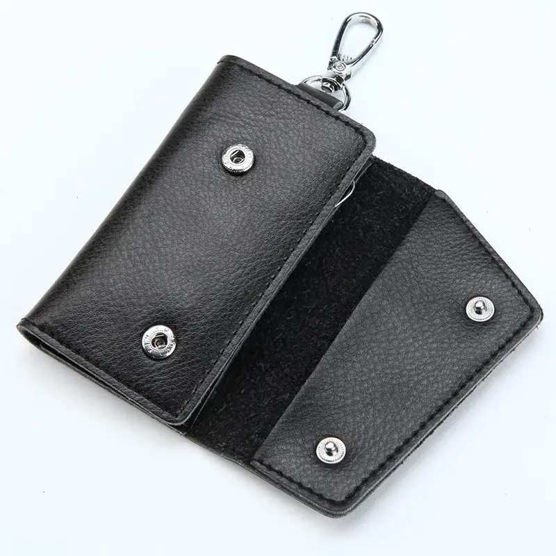 New Genuine Leather Keychain M - Key Holder Leather Pouch avaliação e preço