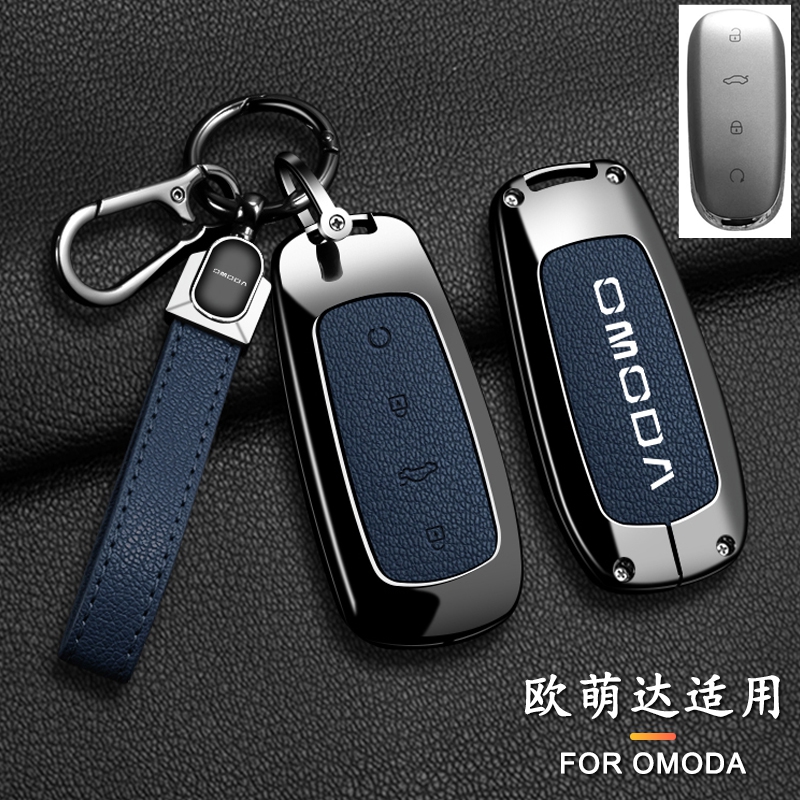 Car Zinc Alloy Leather Remote  - Key Holder Leather Pouch avaliação e preço