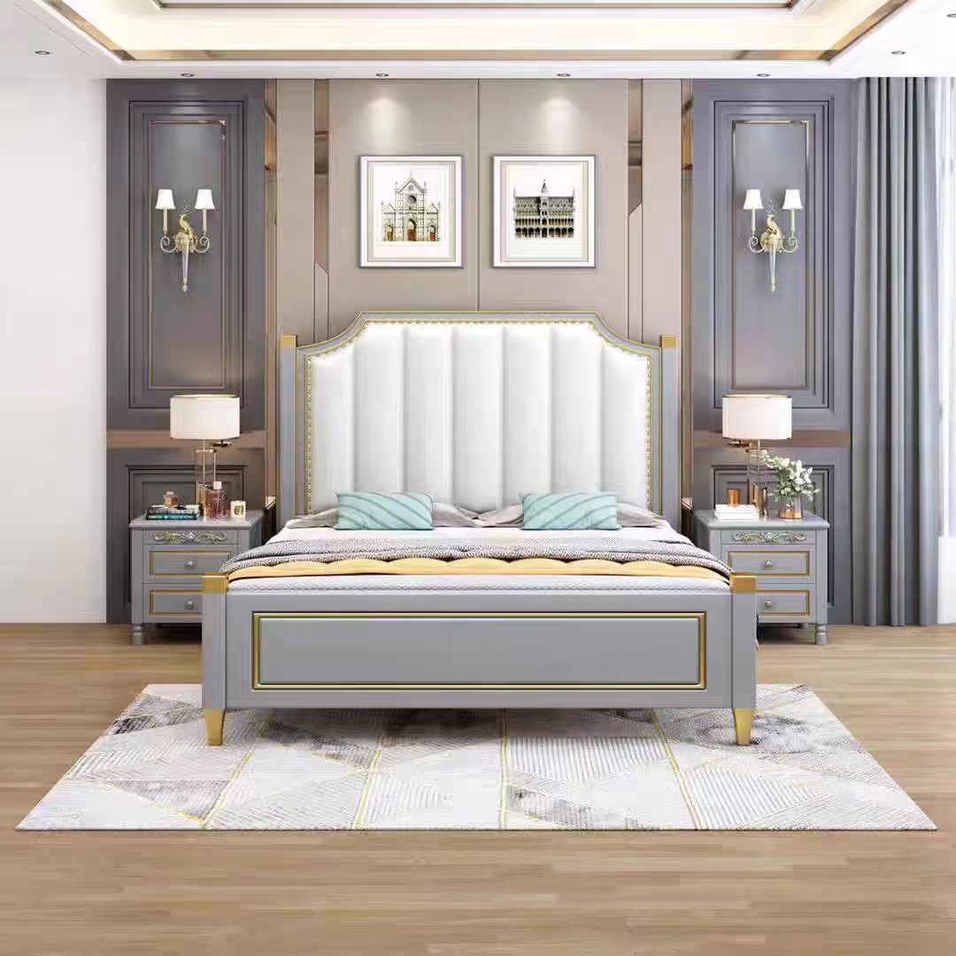 @#Modern European Wood Bed Fac - Luxury Bags Price avaliação e preço