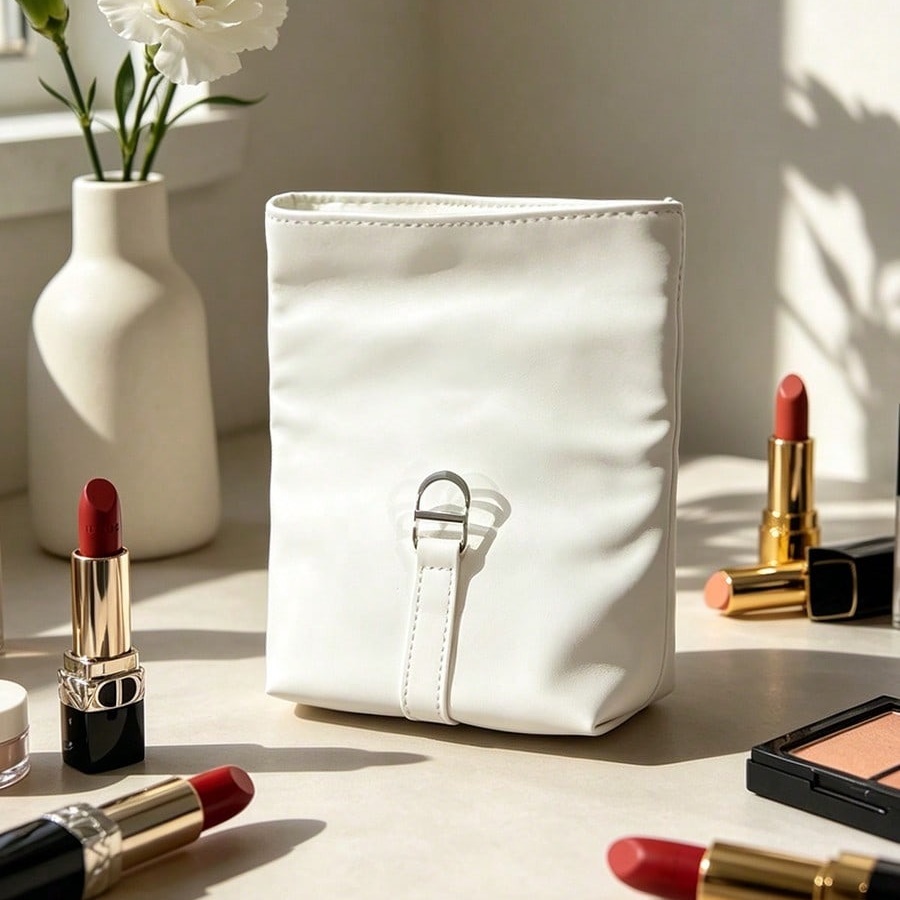 Dior’s Bag White Cosmetic Bag  - Luxury Bags Dior avaliação e preço