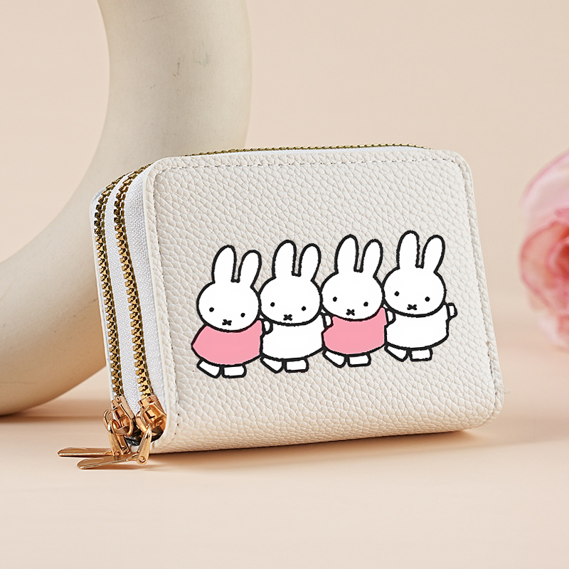 Kawaii Miffys Rabbit Short Wal - Key Holder Leather Pouch avaliação e preço