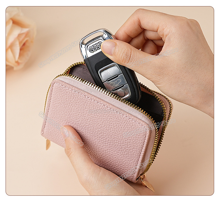Kawaii Miffys Rabbit Short Wal - Key Holder Leather Pouch avaliação e preço