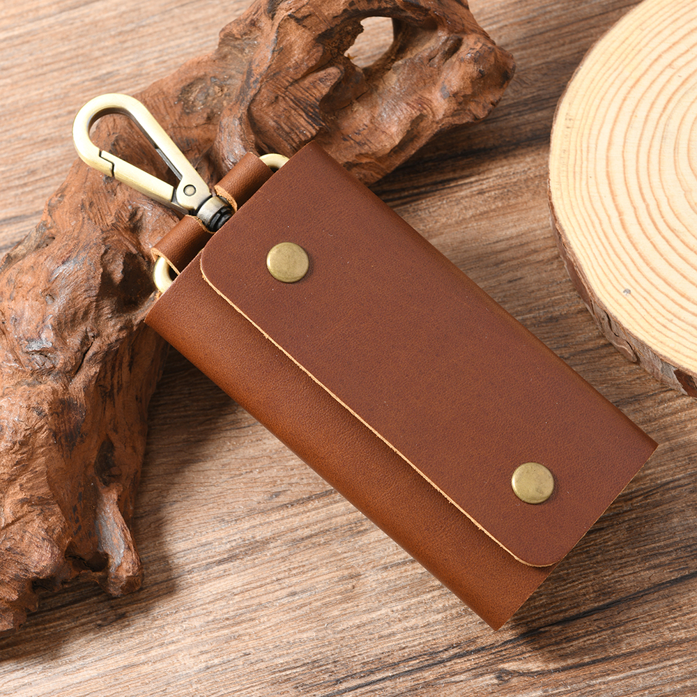 Leather Key Holder Key Organiz - Key Holder Leather Pouch avaliação e preço