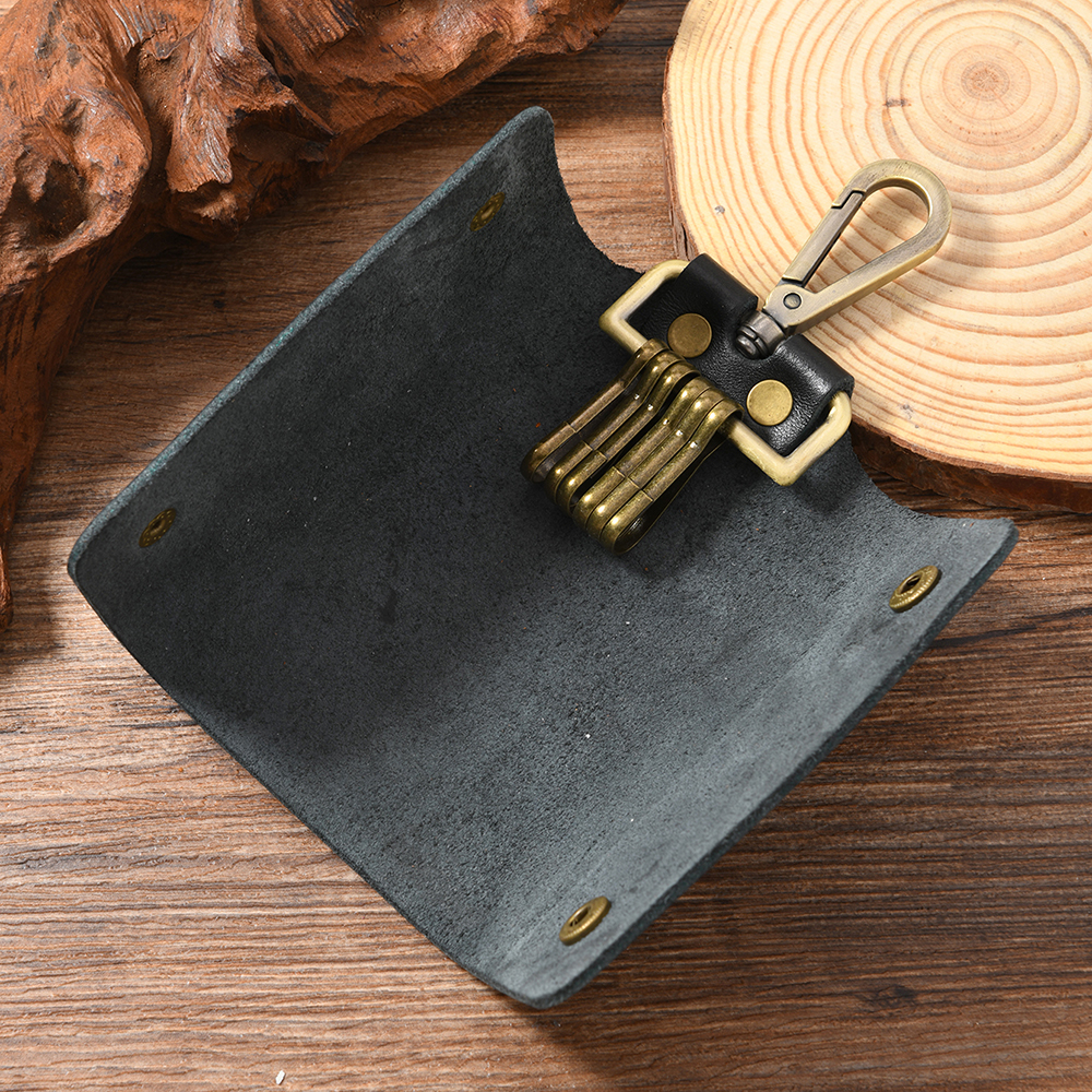 Leather Key Holder Key Organiz - Key Holder Leather Pouch avaliação e preço