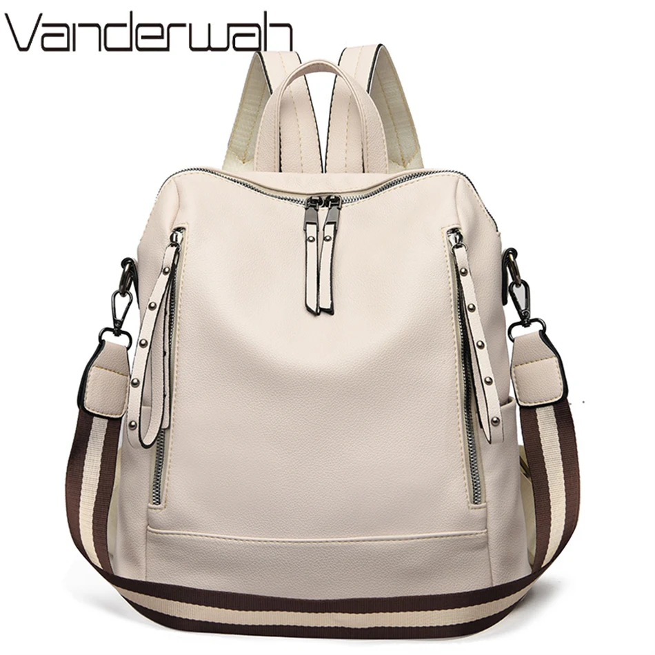 Brand Luxury Backpacks Soft Le - Luxury Bags With Zipper avaliação e preço