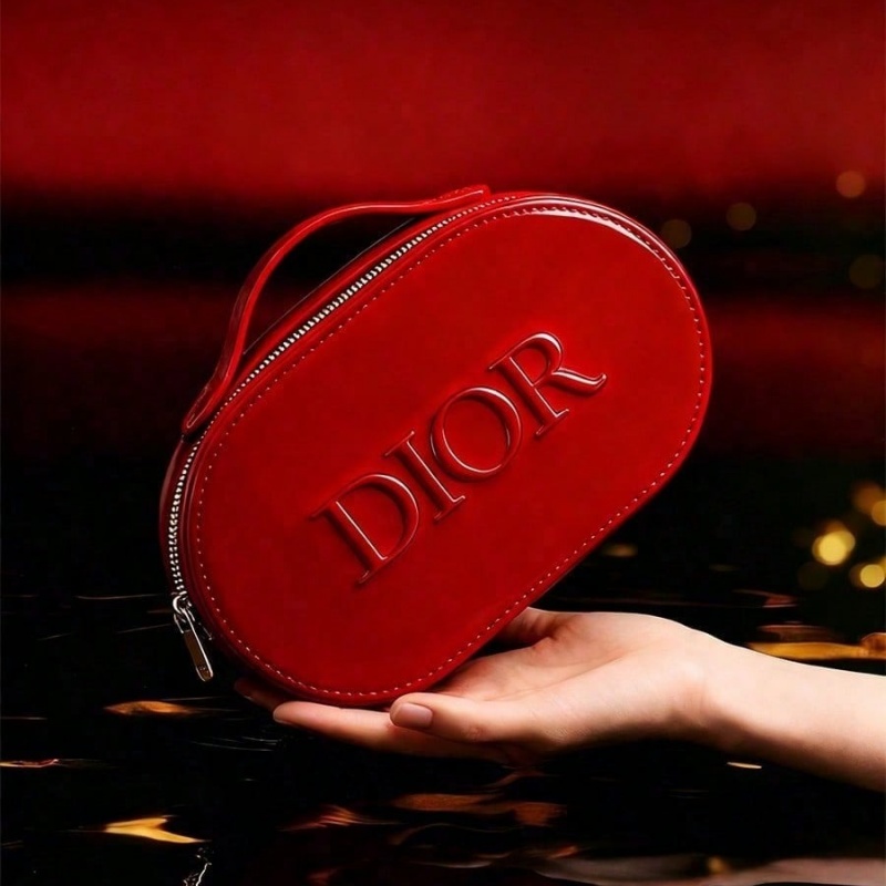 Dior’s Bag Red Cosmetic Bag Lu - Luxury Bags Dior avaliação e preço