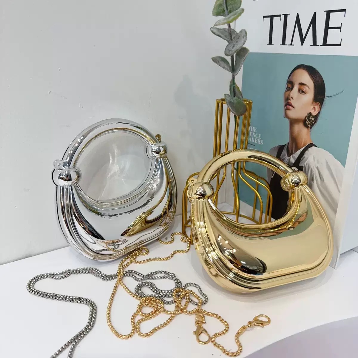 Mini Golden Evening Bag Purses - Luxury Bags Women avaliação e preço