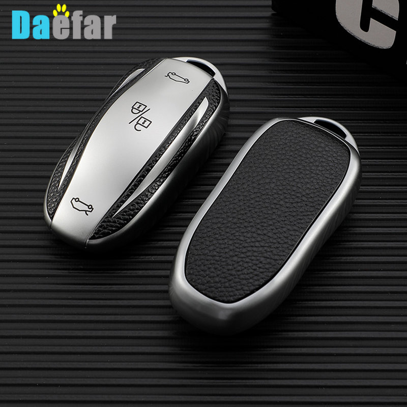 Leather TPU Car Smart Key Cove - Key Holder Leather Pouch avaliação e preço