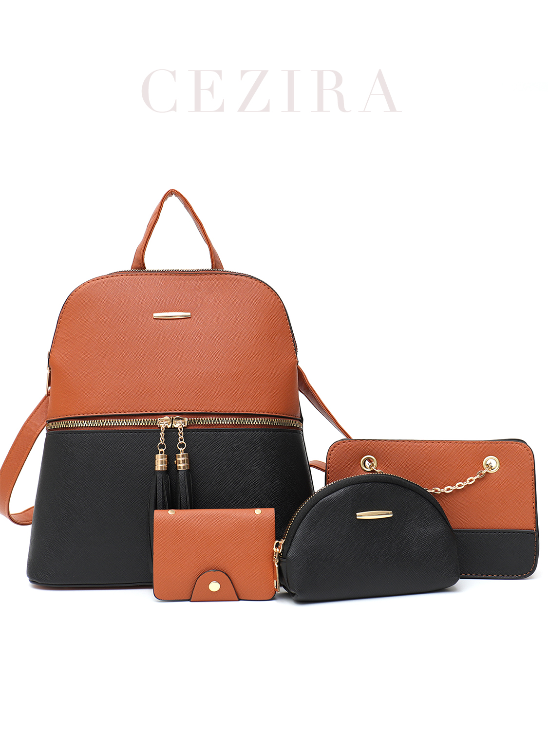 4 PCS Bags Set Women's Fashion - Luxury Bags With Zipper avaliação e preço