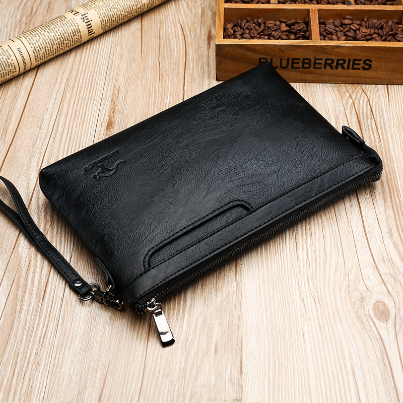 Brand Design Men Envelope Clut - Key Holder Leather Pouch avaliação e preço
