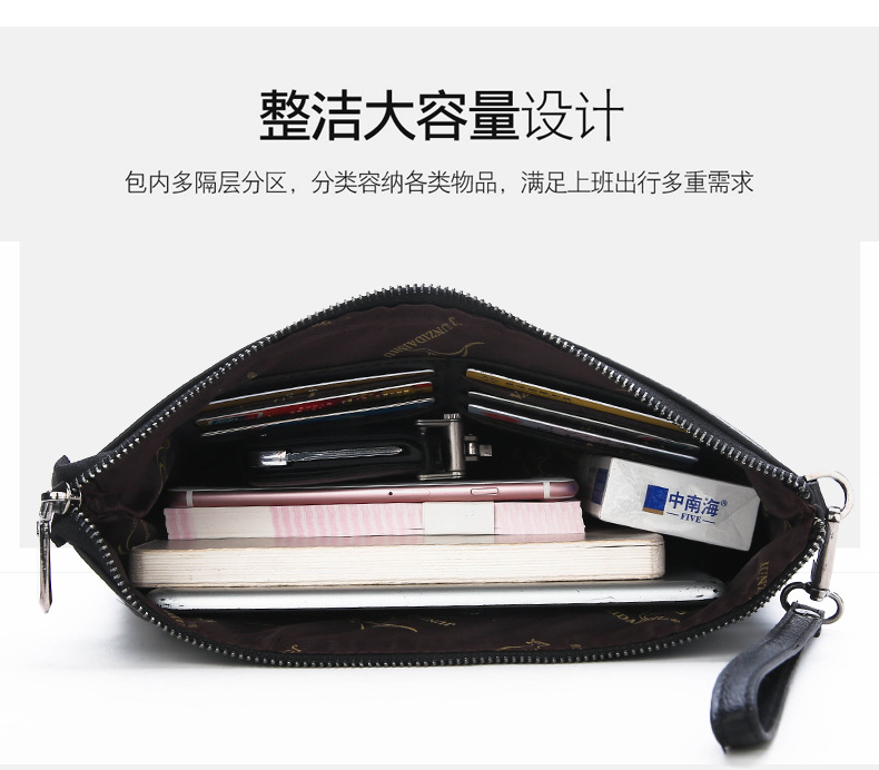 Brand Design Men Envelope Clut - Key Holder Leather Pouch avaliação e preço