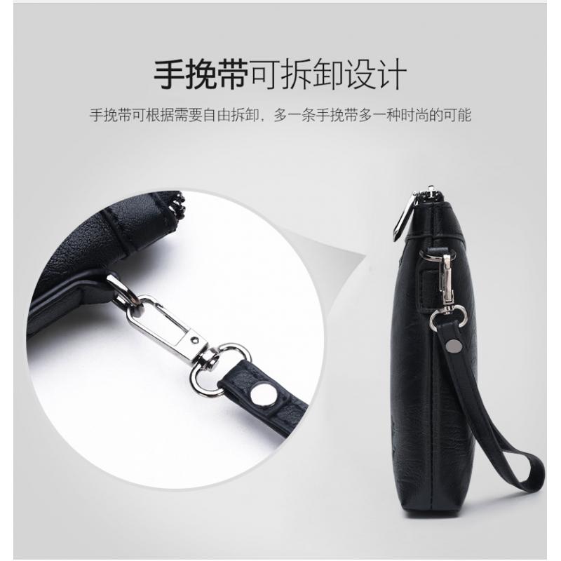 Brand Design Men Envelope Clut - Key Holder Leather Pouch avaliação e preço
