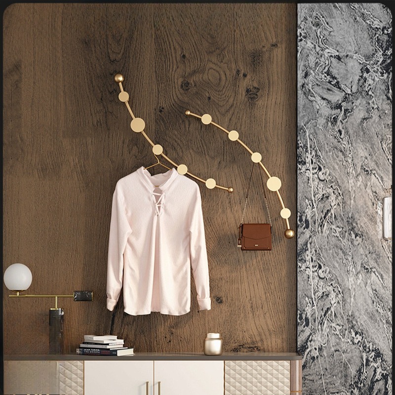 Light Luxury Wall Mounted Coat - Luxury Bags Entry avaliação e preço