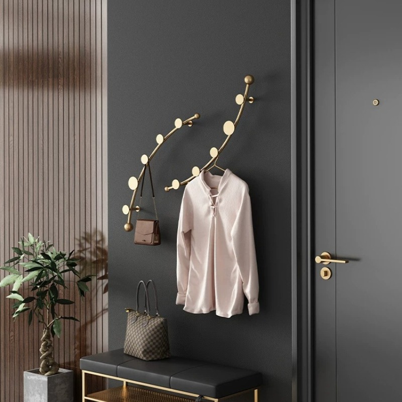 Light Luxury Wall Mounted Coat - Luxury Bags Entry avaliação e preço