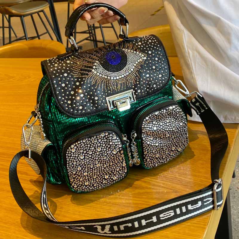 Fashion Women Backpack Big Cap - Luxury Bags With Zipper avaliação e preço