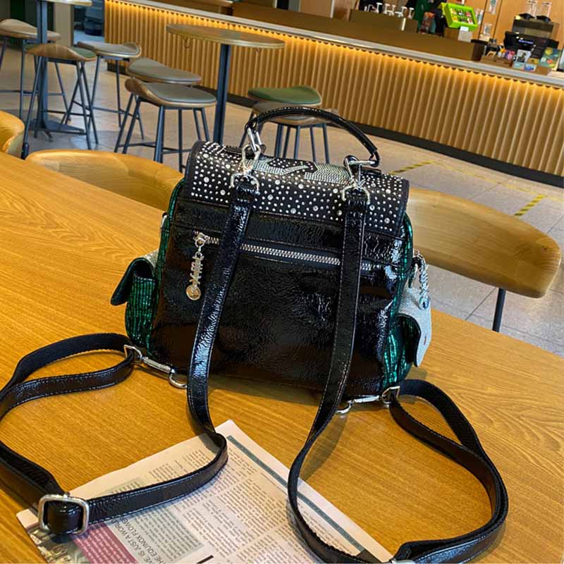 Fashion Women Backpack Big Cap - Luxury Bags With Zipper avaliação e preço
