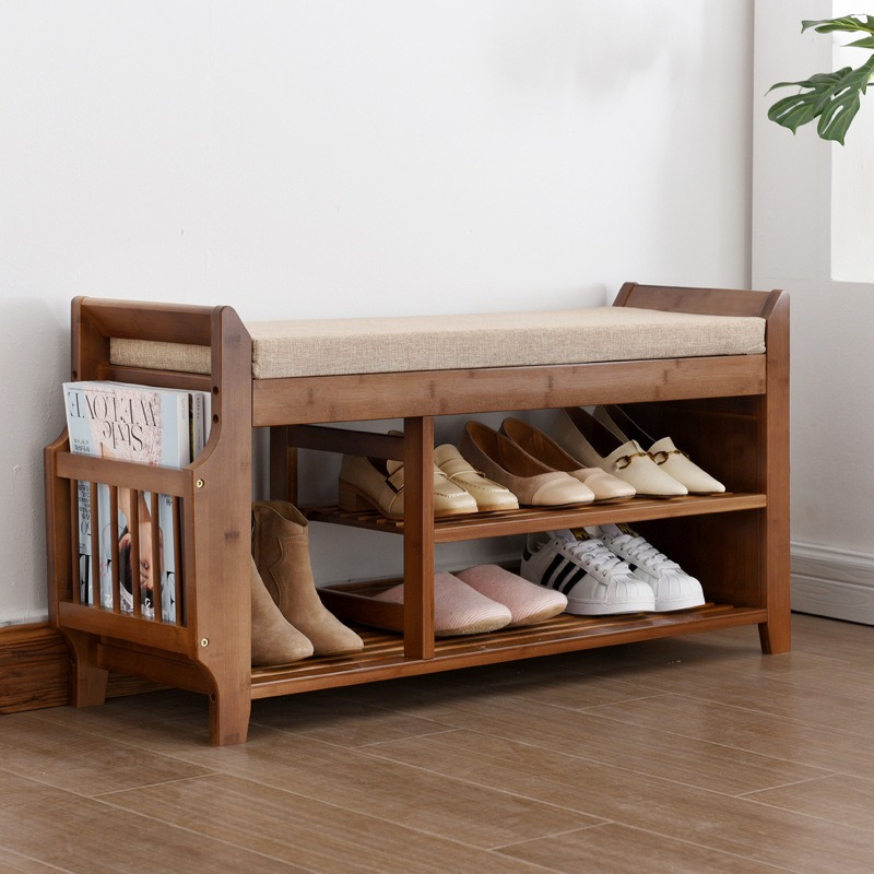 Retro style bamboo shoe cabine - Luxury Bags Entry Level avaliação e preço