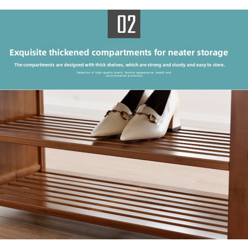 Retro style bamboo shoe cabine - Luxury Bags Entry Level avaliação e preço