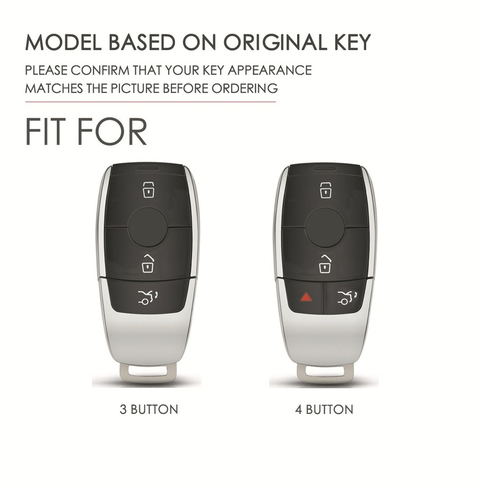 Leather Car Key Fob Case Cover - Key Holder Leather Pouch avaliação e preço