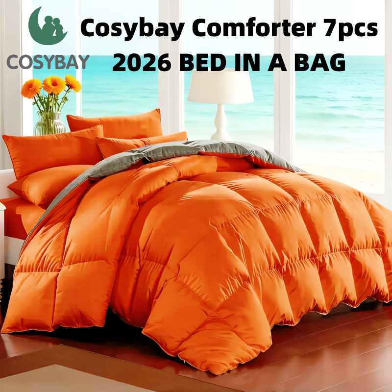 usCosybay 7pcs Luxurious Comfo - Luxury Bags Pakistan avaliação e preço