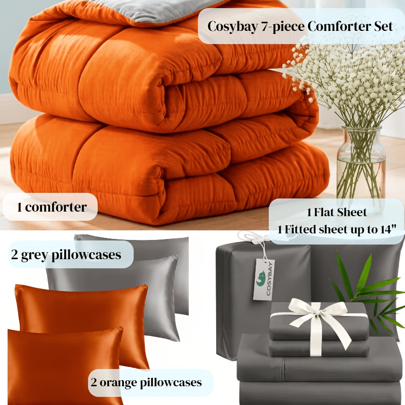 usCosybay 7pcs Luxurious Comfo - Luxury Bags Pakistan avaliação e preço