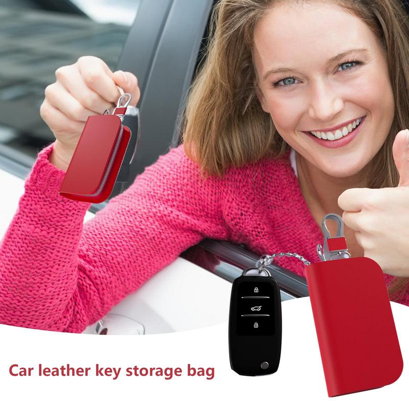 Car Key Fob Case Leather Car S - Luxury Bags Entry avaliação e preço